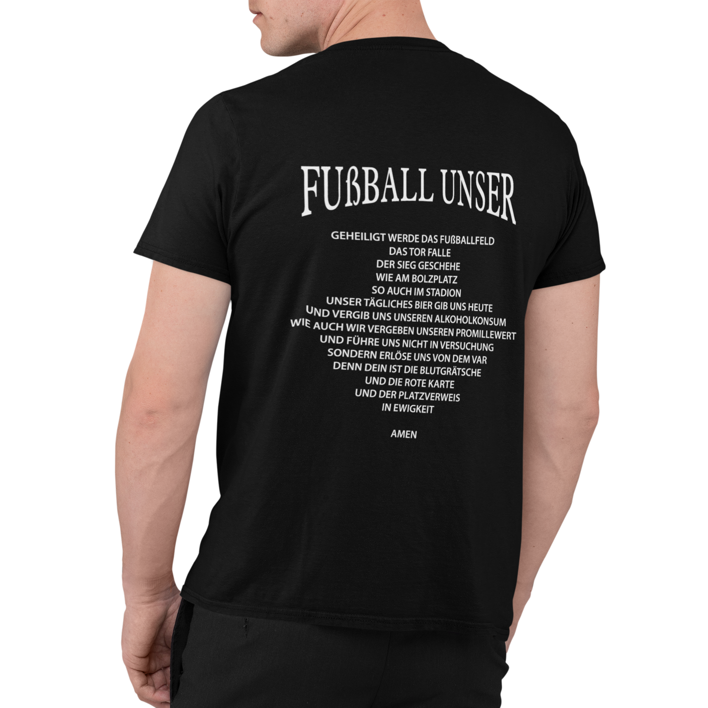Fußball Unser Backprint | Shirt