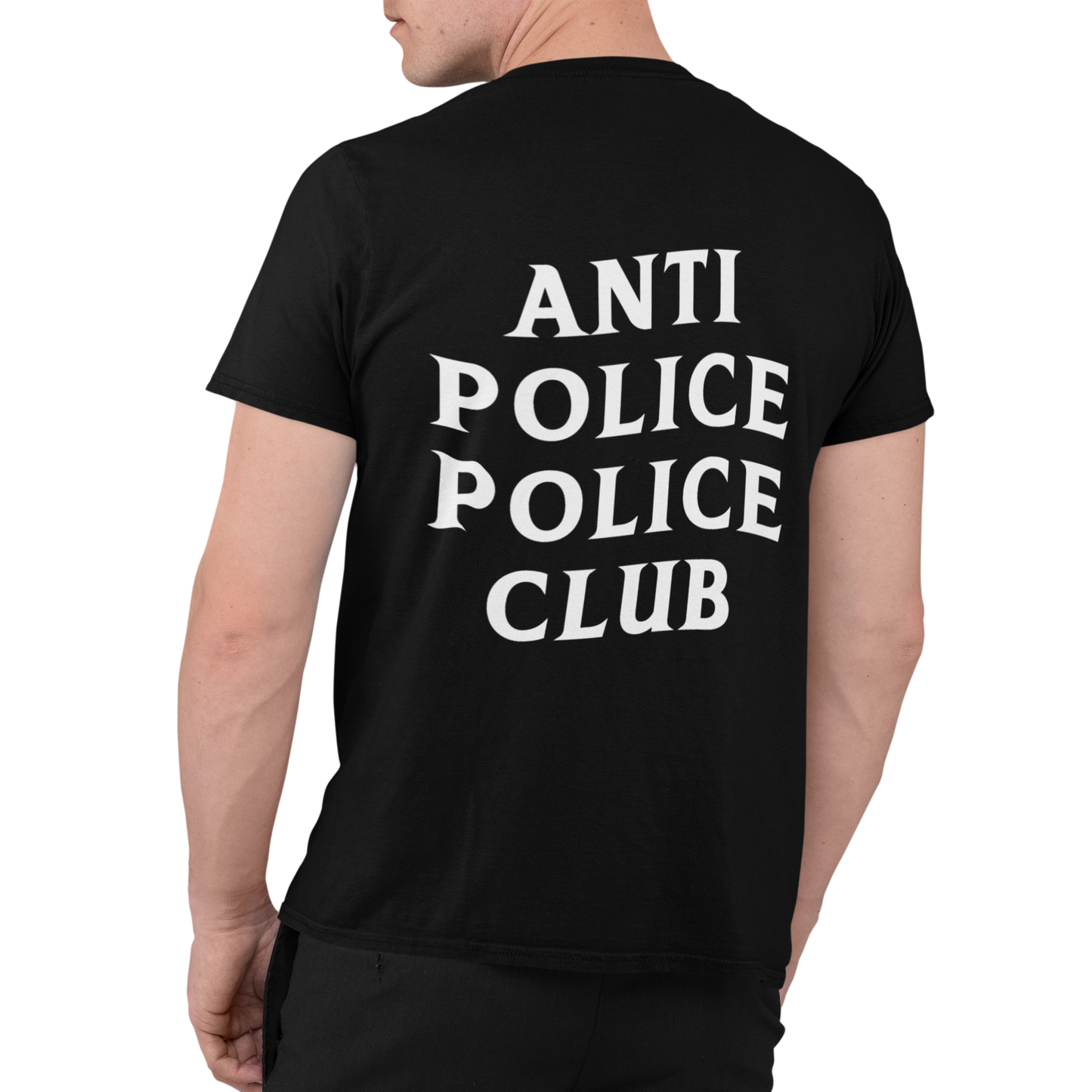 Anti Police Club Backprint | Shirt