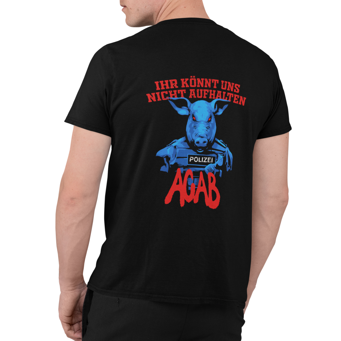 Nicht aufhalten Backprint | Shirt