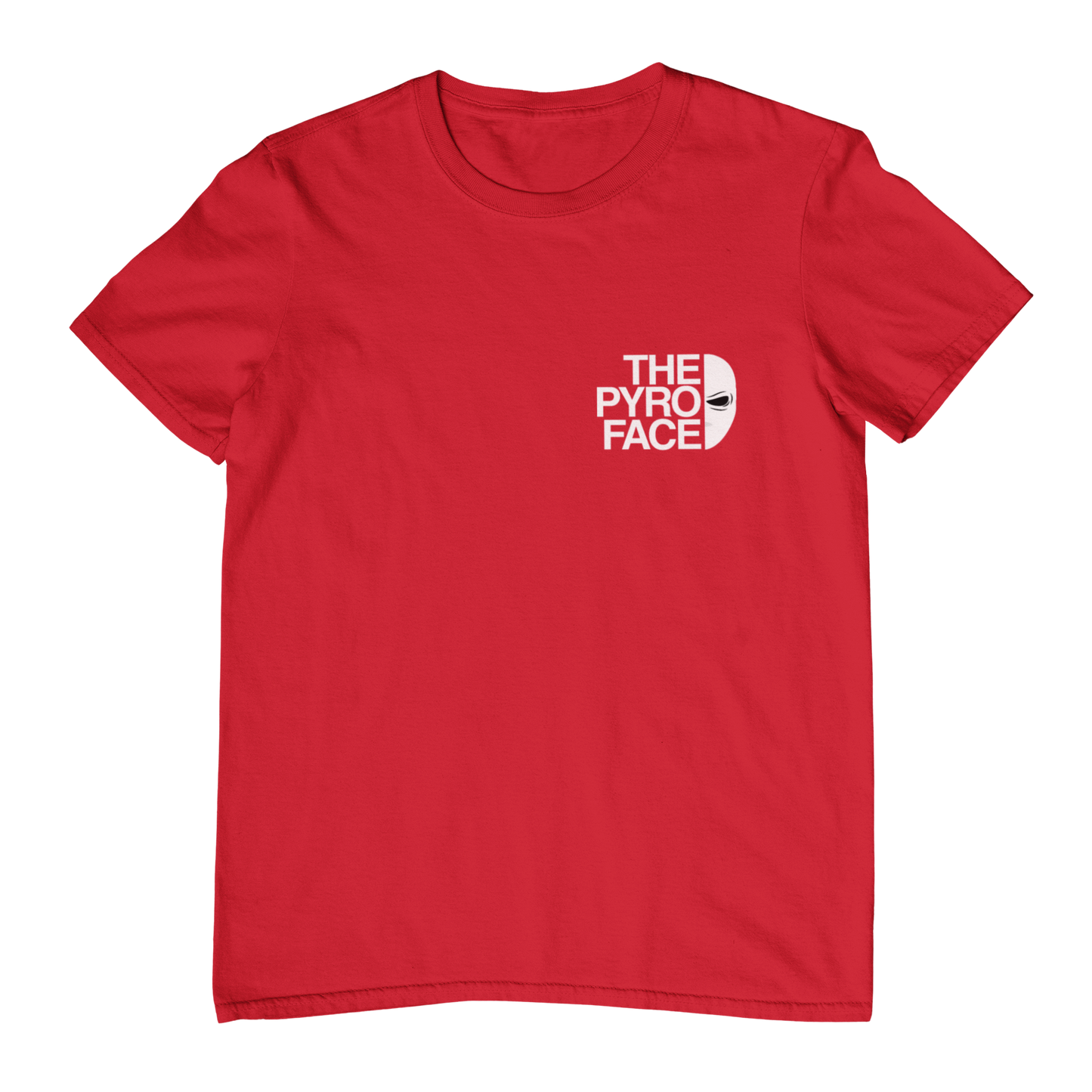 The Pyro Face Brustaufdruck | Shirt