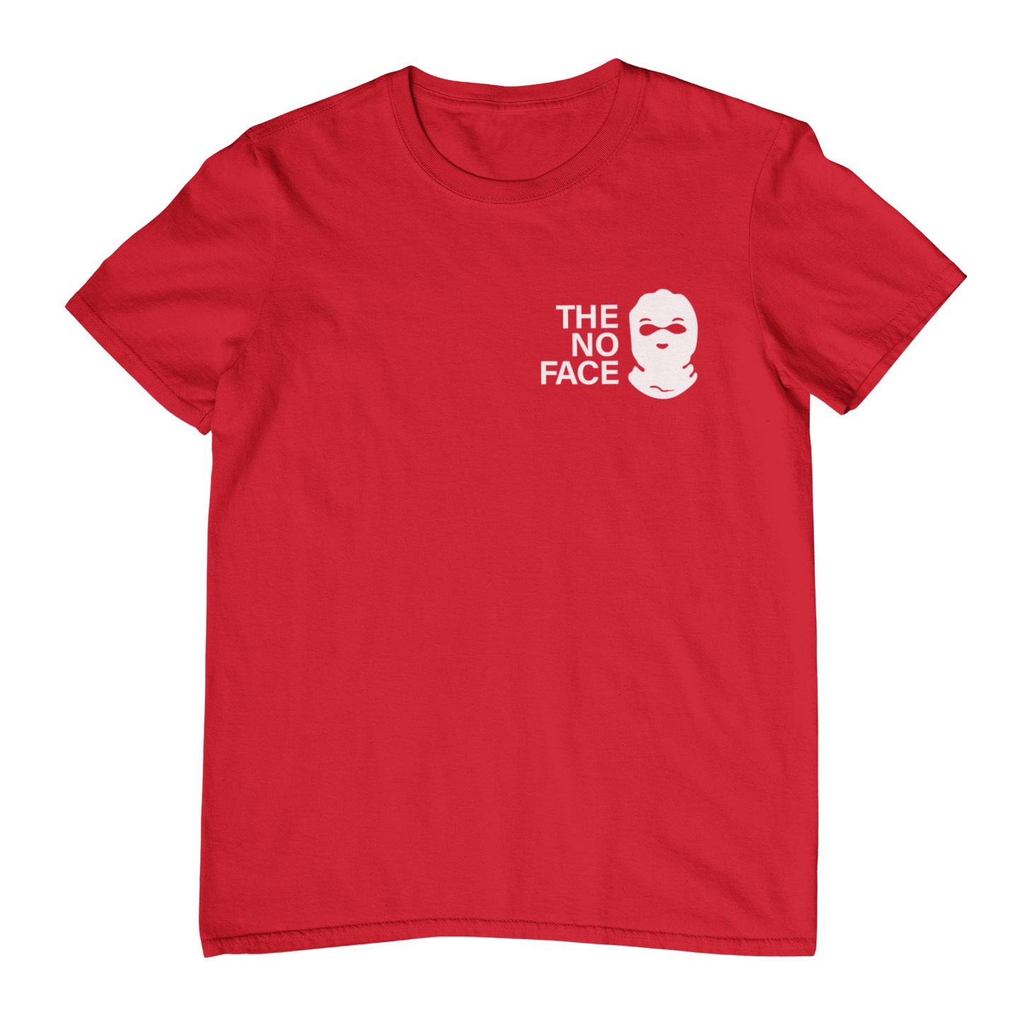 The no face Brustaufdruck | Shirt