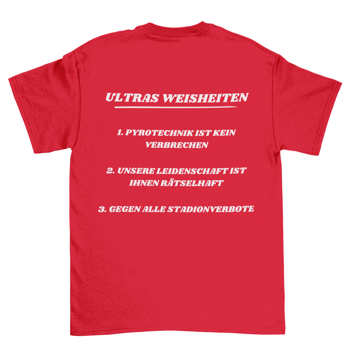 Ultras Weisheiten Backprint | Shirt