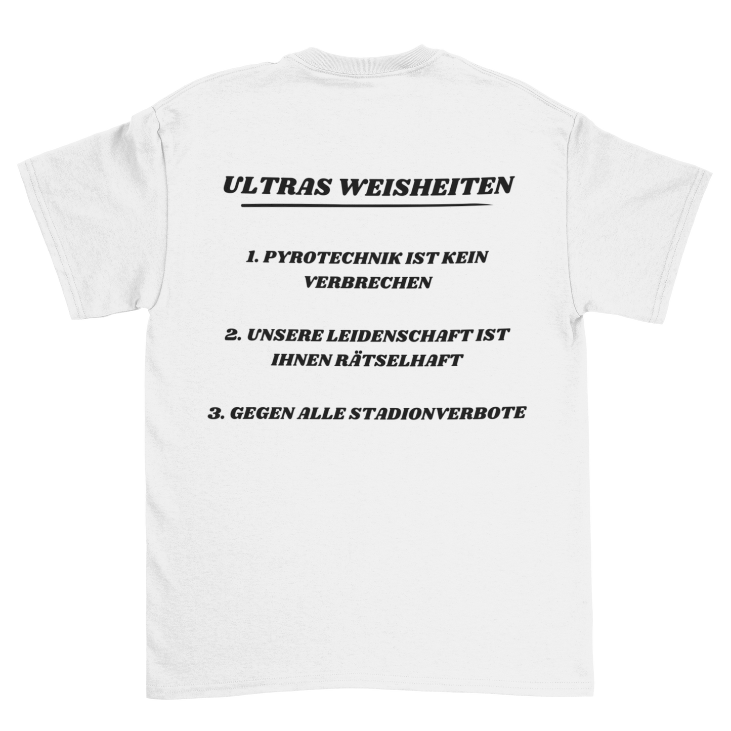 Ultras Weisheiten Backprint | Shirt