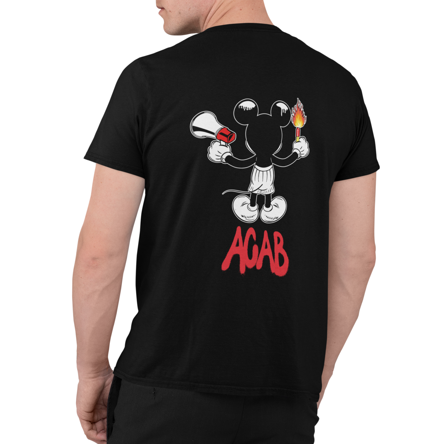 ACAB Mouse Backprint | Shirt