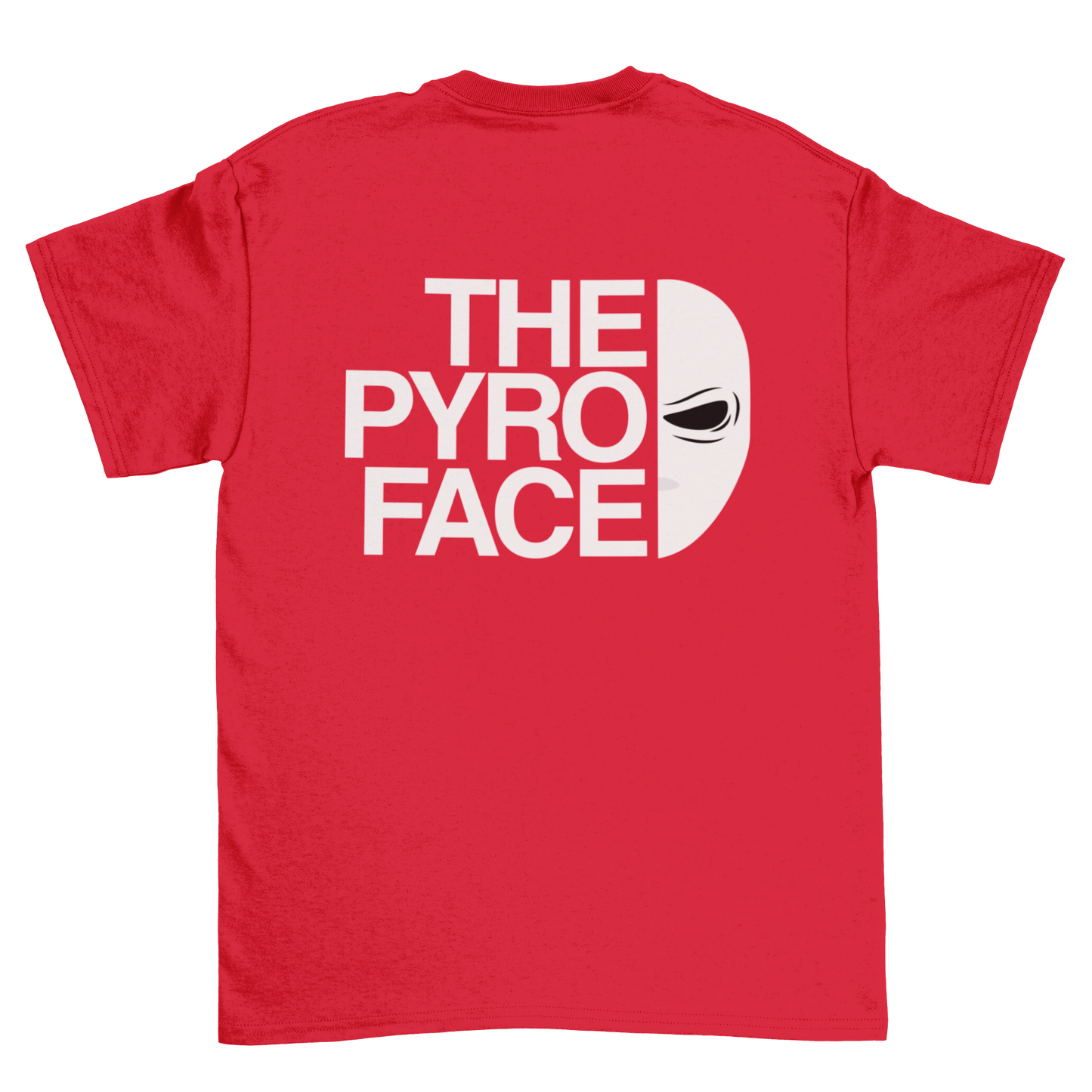 The pyro face Backprint | Shirt