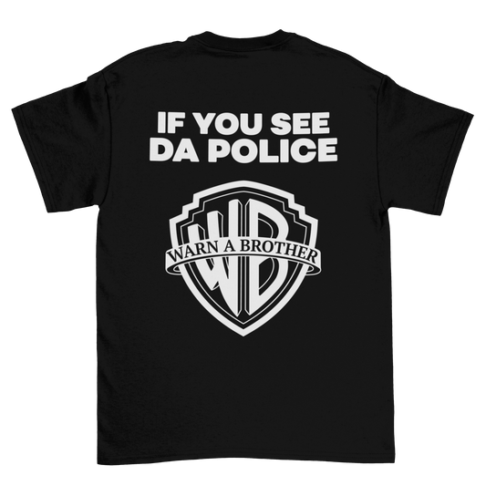 Warn a Brother Backprint | Shirt