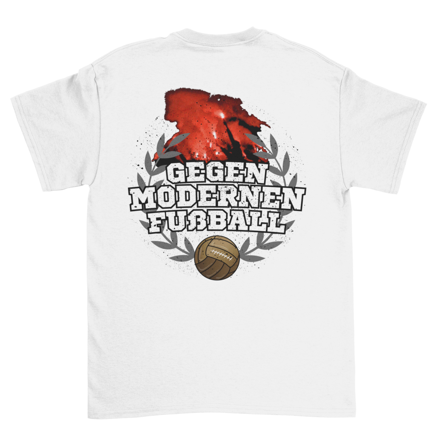 Gegen Modernen Fußball Backprint | Shirt