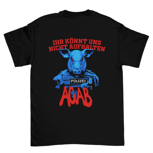Nicht aufhalten Backprint | Shirt