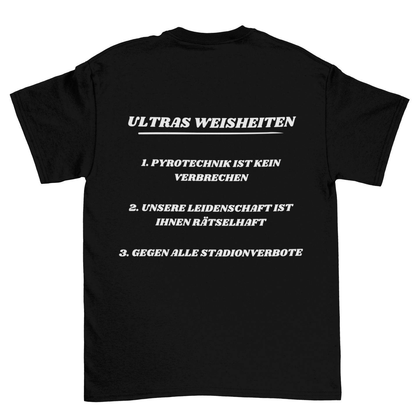 Ultras Weisheiten Backprint | Shirt