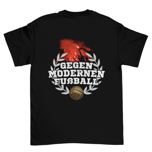 Gegen Modernen Fußball Backprint | Shirt
