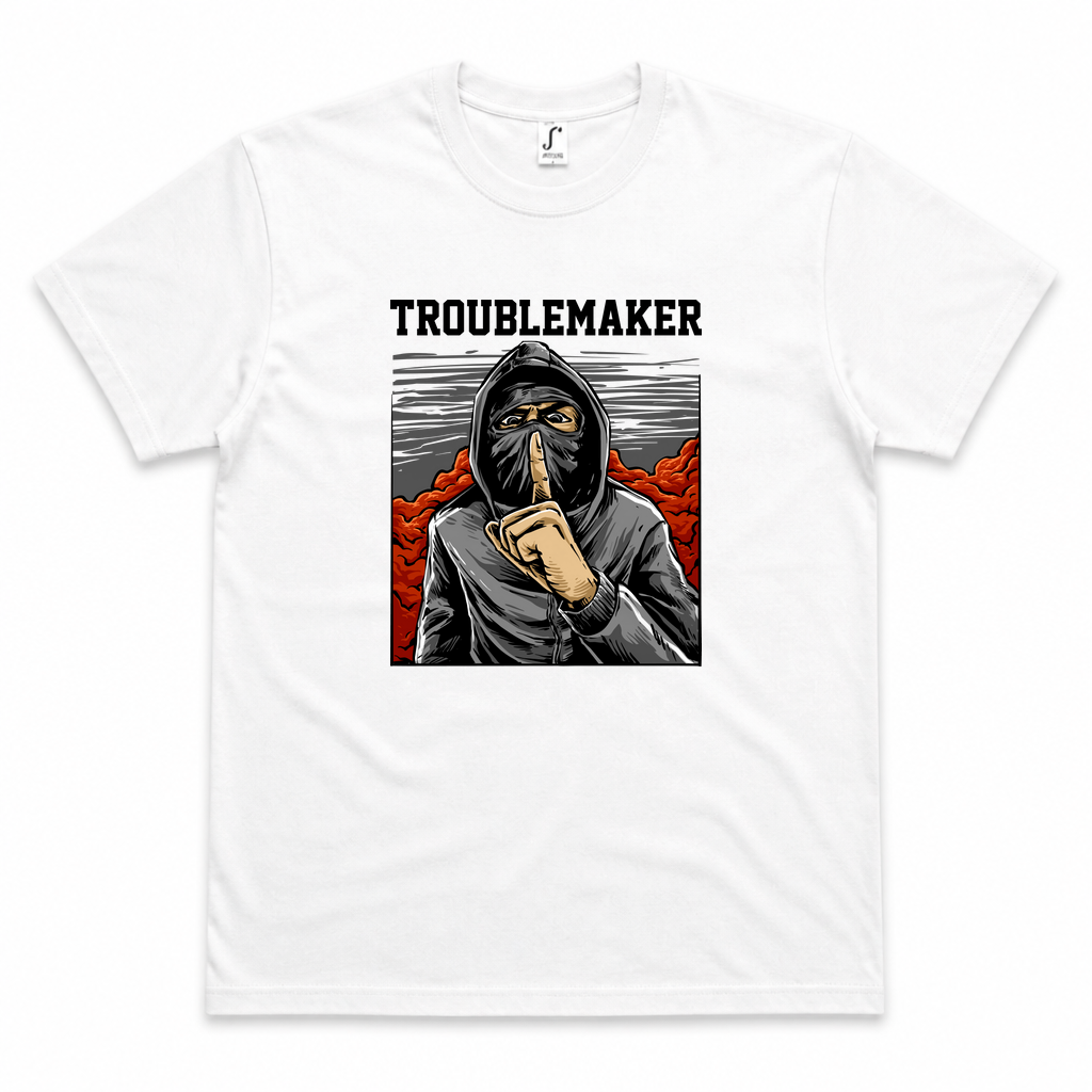 Troublemaker | Shirt — Weiß