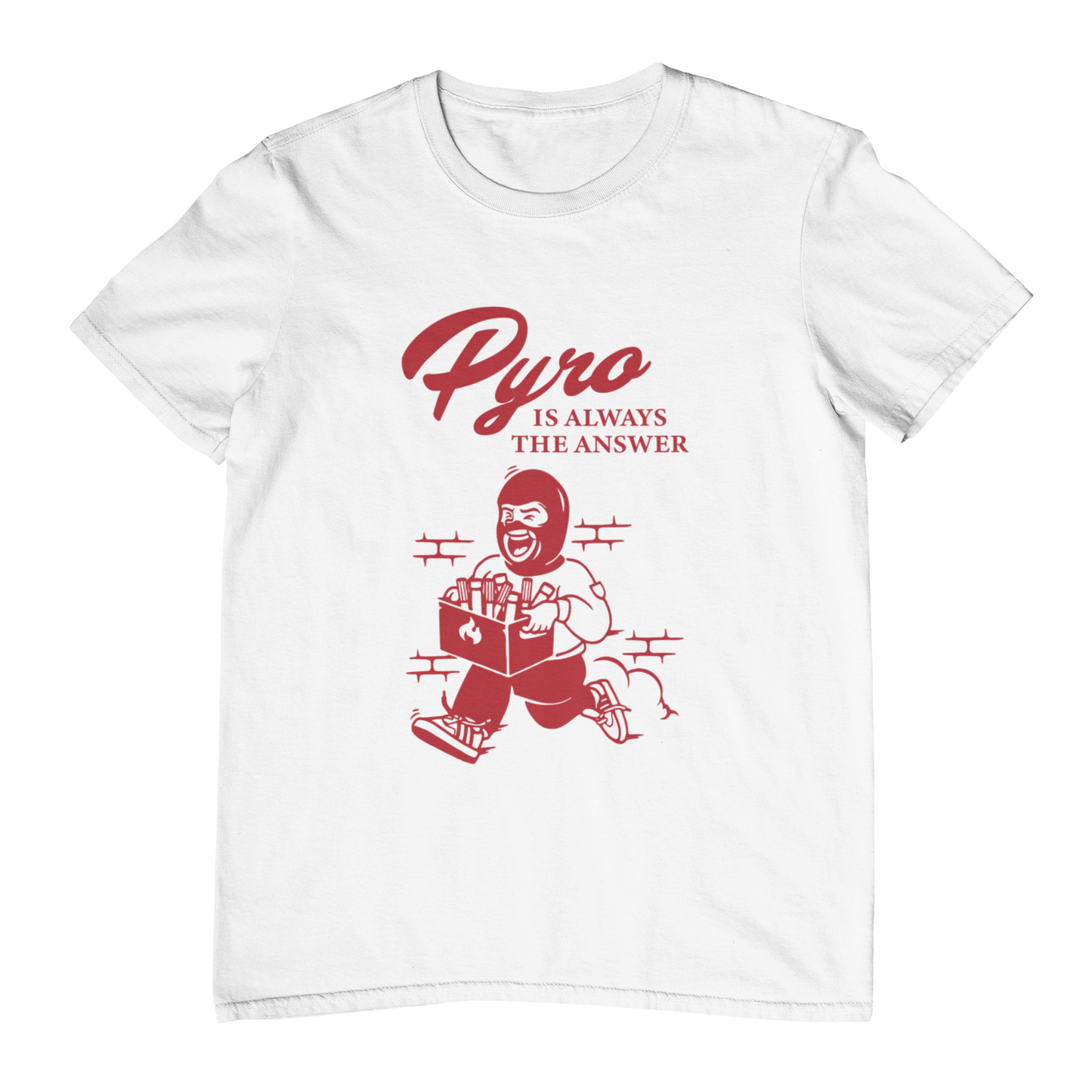 Pyro is answer | Shirt