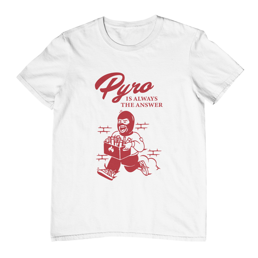 Pyro is answer | Shirt