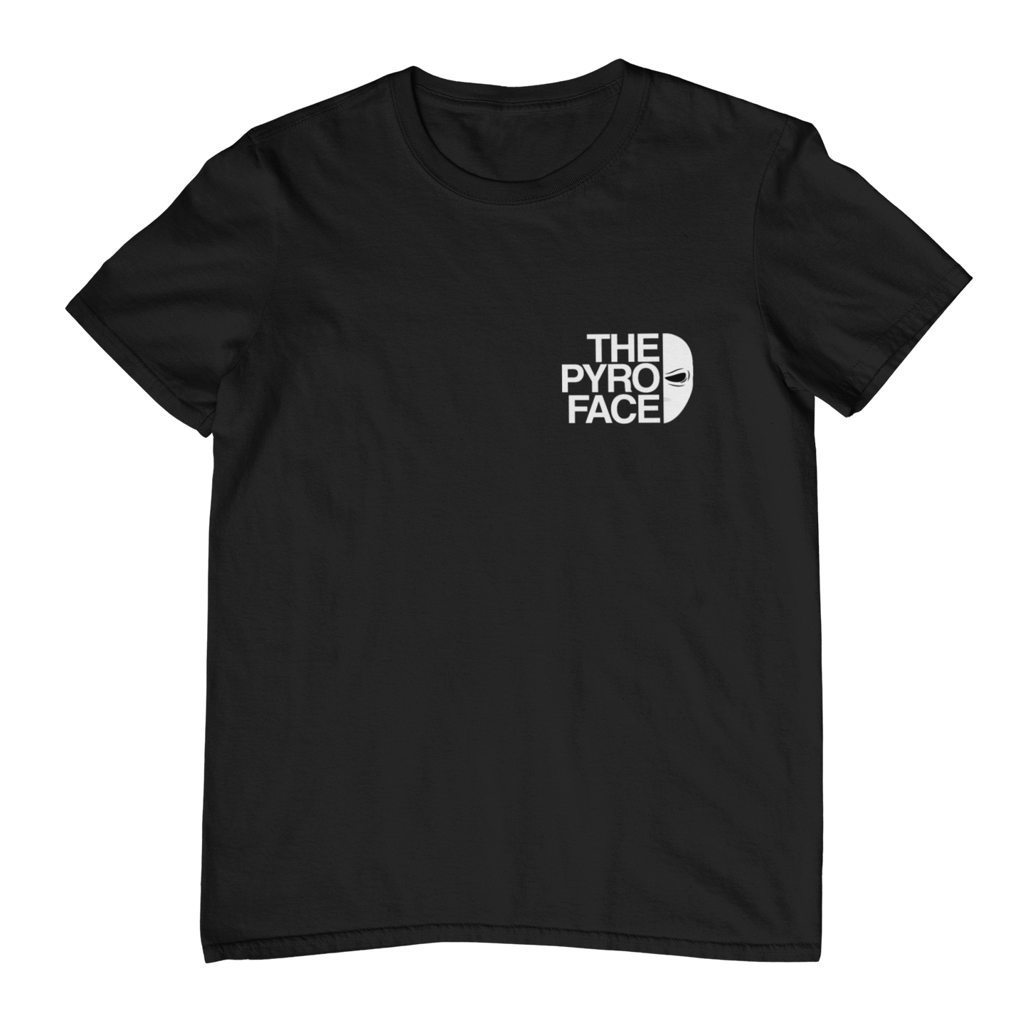 The Pyro Face Brustaufdruck | Shirt
