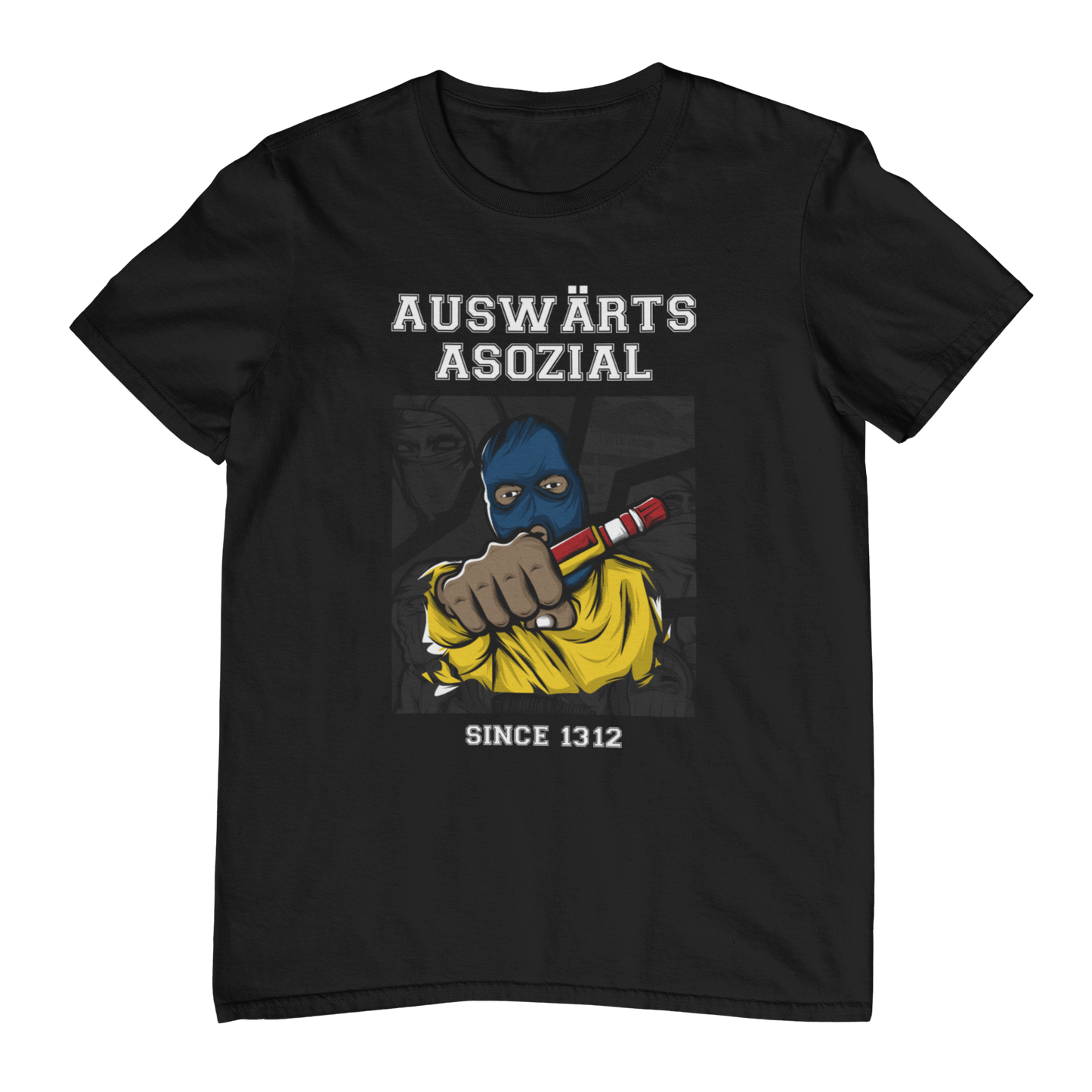 1312 Auswärts Asozial | Shirt