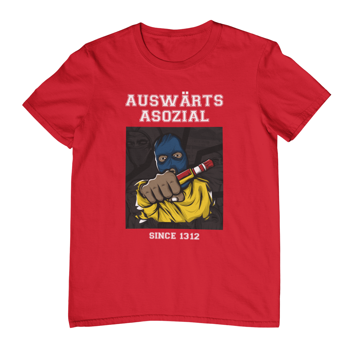 1312 Auswärts Asozial | Shirt