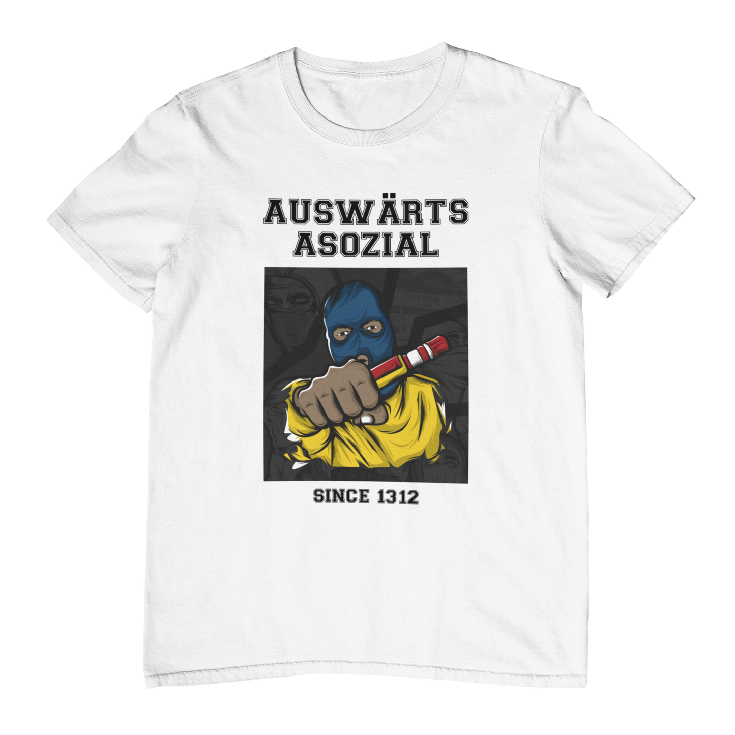 1312 Auswärts Asozial | Shirt